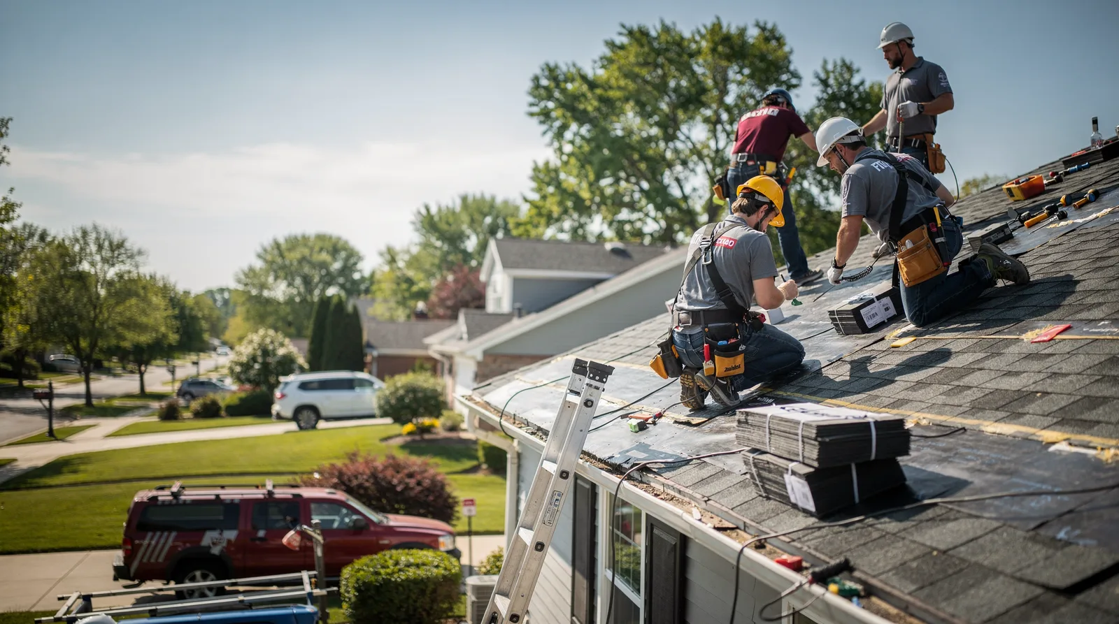 Roof Repair in Butte Des Morts, WI around you